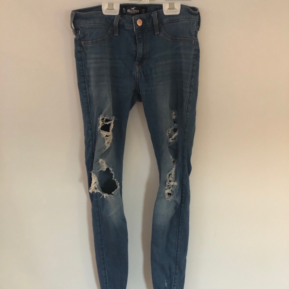 Hollister Distressed Skinny Jeans